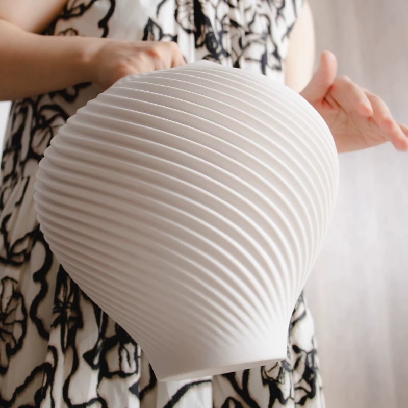 Vaso in Ceramica Bianco Minima - Good Floral & Wedding Decor Supply Photos recensione e prezzo